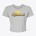 Richmond Missouri Sublime Sunset Women's Crop Top additional view 1