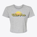 Willow Park Texas Sublime Sunset Women's Crop Top additional product view 1