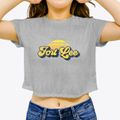 Fort Lee Virginia Sublime Sunset Women's Crop Top additional view 3
