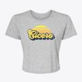 Cicero Indiana Sublime Sunset Women's Crop Top additional view 1