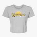 Lakewood Ohio Sublime Sunset Women's Crop Top additional view 1