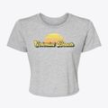 Colonial Beach Virginia Sublime Sunset Women's Crop Top additional view 1