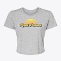 Mount Pleasant New York Sublime Sunset Women's Crop Top additional view 1