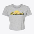 Denmark New York Sublime Sunset Women's Crop Top additional view 1