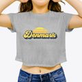 Denmark New York Sublime Sunset Women's Crop Top additional view 3