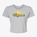 Vergennes Vermont Sublime Sunset Women's Crop Top additional view 1