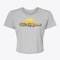 West Hollywood California Sublime Sunset Women's Crop Top additional view 1