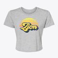 Zion Pennsylvania Sublime Sunset Women's Crop Top additional view 1