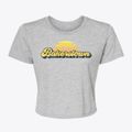 Bakerstown Pennsylvania Sublime Sunset Women's Crop Top additional view 1
