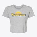 Cumberland Wisconsin Sublime Sunset Women's Crop Top additional view 1