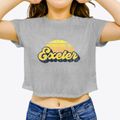 Exeter Wisconsin Sublime Sunset Women's Crop Top additional product view 3