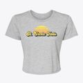 St. Croix Falls Wisconsin Sublime Sunset Women's Crop Top additional view 1