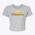 Westbrook Center Connecticut Sublime Sunset Women's Crop Top additional view 1