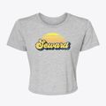Seward New York Sublime Sunset Women's Crop Top additional view 1