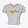 Big Timber Montana Sublime Sunset Women's Crop Top additional view 1