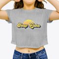Soap Lake Washington Sublime Sunset Women's Crop Top additional view 3