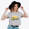 Lenox Iowa Sublime Sunset Women's Crop Top additional view 2