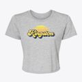 Kingston New Jersey Sublime Sunset Women's Crop Top additional view 1