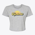 Humboldt Wisconsin Sublime Sunset Women's Crop Top additional view 1