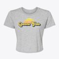 Queens Gate Pennsylvania Sublime Sunset Women's Crop Top additional view 1