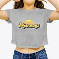 Moorcroft Wyoming Sublime Sunset Women's Crop Top additional view 3