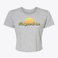 Twentynine Palms California Sublime Sunset Women's Crop Top additional view 1
