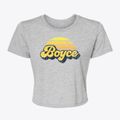 Boyce Louisiana Sublime Sunset Women's Crop Top additional view 1