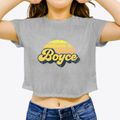 Boyce Louisiana Sublime Sunset Women's Crop Top additional view 3