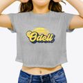 Odell Illinois Sublime Sunset Women's Crop Top additional product view 3