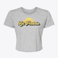 La Prairie Wisconsin Sublime Sunset Women's Crop Top additional view 1