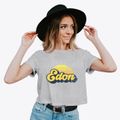 Edon Ohio Sublime Sunset Women's Crop Top additional product view 2