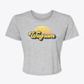 Wagram North Carolina Sublime Sunset Women's Crop Top additional view 1