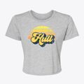 Hull Texas Sublime Sunset Women's Crop Top additional product view 1