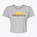 West Alto Bonito Texas Sublime Sunset Women's Crop Top additional view 1