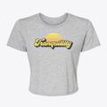 Tranquillity California Sublime Sunset Women's Crop Top additional view 1