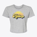 Hilltop West Virginia Sublime Sunset Women's Crop Top additional view 1