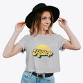 Hilltop West Virginia Sublime Sunset Women's Crop Top additional view 2
