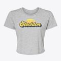 Stockton Utah Sublime Sunset Women's Crop Top additional view 1