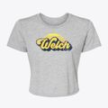 Welch Oklahoma Sublime Sunset Women's Crop Top additional product view 1