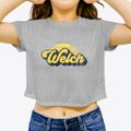Welch Oklahoma Sublime Sunset Women's Crop Top additional product view 3
