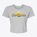 San Ygnacio Texas Sublime Sunset Women's Crop Top additional view 1