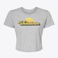 Whitestown Wisconsin Sublime Sunset Women's Crop Top additional view 1