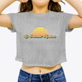 La Crescenta-montrose California Sublime Sunset Women's Crop Top additional view 3