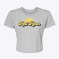 Red River New Mexico Sublime Sunset Women's Crop Top additional view 1