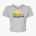 Empire Michigan Sublime Sunset Women's Crop Top additional product view 1