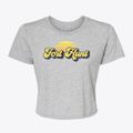 Fort Hunt Virginia Sublime Sunset Women's Crop Top additional view 1