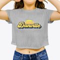 Danville Kentucky Sublime Sunset Women's Crop Top additional view 3