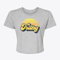 Trilby Florida Sublime Sunset Women's Crop Top additional view 1