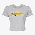 Doylestown Wisconsin Sublime Sunset Women's Crop Top additional view 1