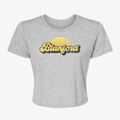 Blanford Indiana Sublime Sunset Women's Crop Top additional view 1